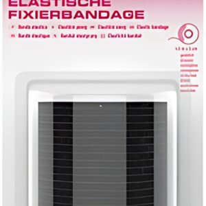 HARO Bande de fixation élastique, 50 mm x 4,5 m, ton chair