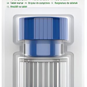 HARO Broyeur de comprimés, bleu/transparent