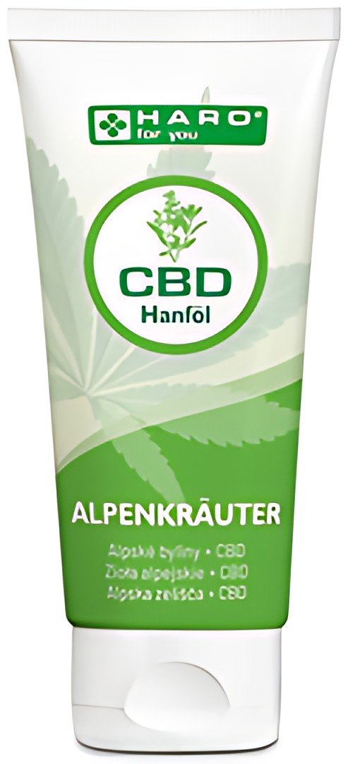 HARO Gel aux herbes alpines au CBD, tube de 100 ml