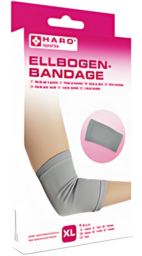 HARO Bandage sportif "Coude", taille: XL, gris