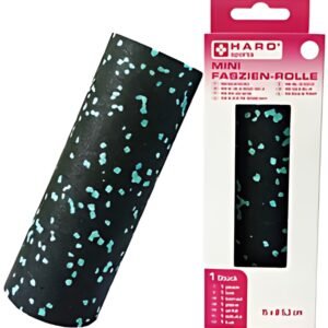 HARO Mini rouleau pour fascias, noir/menthe
