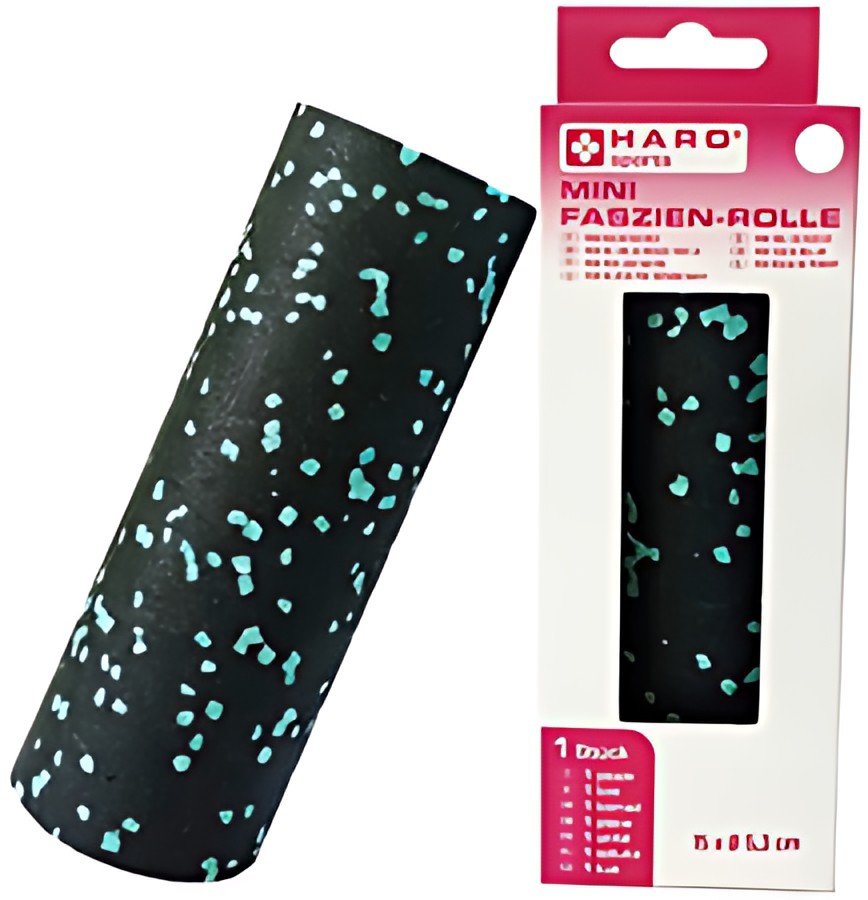 HARO Mini rouleau pour fascias, noir/menthe