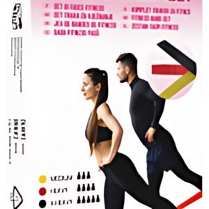 HARO Set de bandes de fitness, medium - fort, set de 3