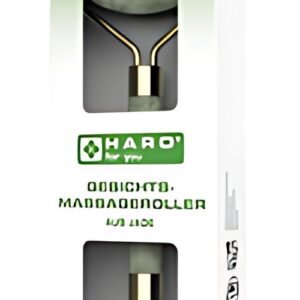 HARO Rouleau de massage facial, en jade, vert