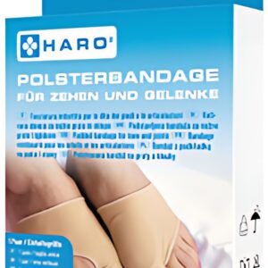 HARO Bandage rembourré pour orteils & articulations, beige