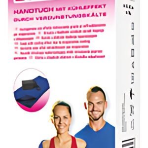 HARO Serviette à effet rafraîchissant par évaporation, bleu