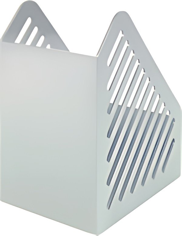 helit Porte-revues "the tower gate", A5, gris lumière