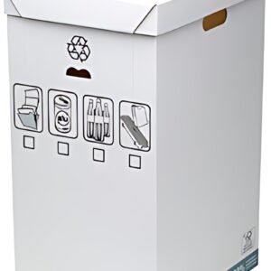 Fellowes BANKERS BOX SYSTEM Collecteur de recyclage, blanc