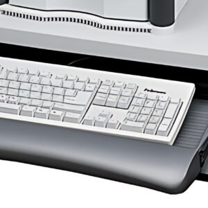 Fellowes Tiroir pour clavier avec tablette souris, graphite
