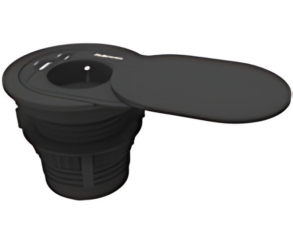 Fellowes Prise encastrée pour table Power Spot, type E, noir