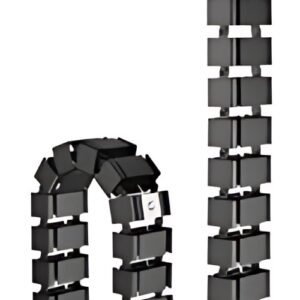 Fellowes Chemin de câble flexible CableSpine, noir