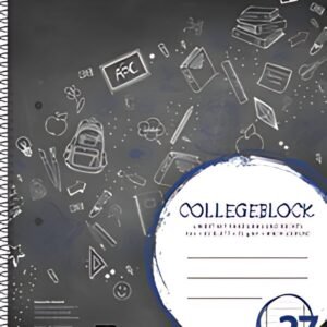 LANDRÉ Cahier à spirale "college", A4, ligné, 160 pages