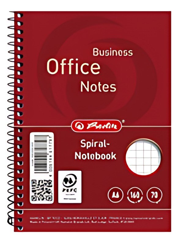 herlitz Notebook "college", A6, 160 feuilles, quadrillé