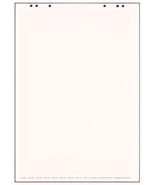 LANDRÉ bloc paperboard, 20 feuilles, uni, 650 x 980 mm
