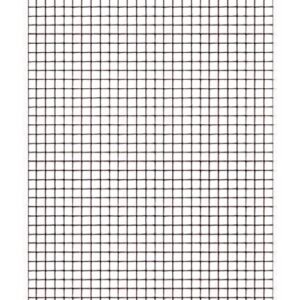 LANDRÉ bloc paperboard, 20 feuilles, quadrillé, 650 x 980 mm