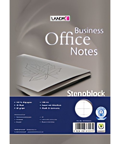 LANDRÉ Bloc sténo A5, 40 feuilles, avec lignes moyennes