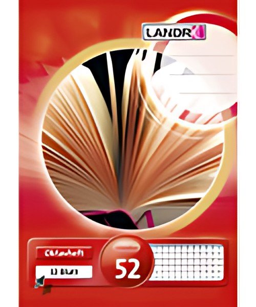 LANDRÉ cahier octave format A6, quadrillé, 70 g/m2, 64 pages