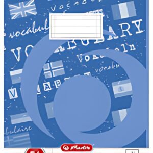 herlitz Vokabelheft x.book, DIN A4, 3-spaltig, 40 Blatt