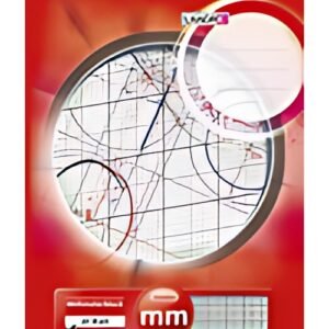 LANDRÉ bloc à papier millimétré DIN A3, 20 feuilles, 80 g/m2