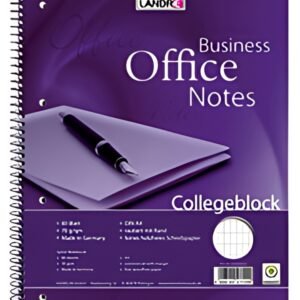 LANDRÉ Bloc à spirale "Business Office Notes", A4, ligné,