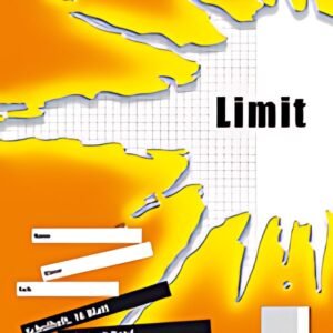 LANDRÉ cahier "LIMIT" A4, linéature 26 / quadrillé 5 mm