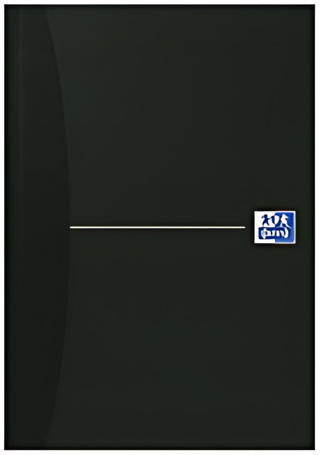 Oxford Carnet de notes "Smart Black", relié, A5, quadrillé