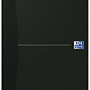 Oxford Carnet de notes "Smart Black" - relié, A4, quadrillé