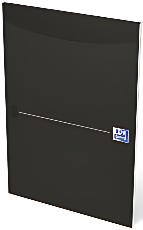Oxford Bloc de correspondance "Smart Black", A4, ligné