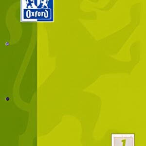 Oxford Bloc pour travail, A4, 50 pages, ligné 9 mm