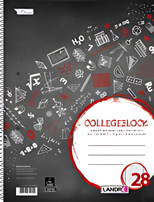 LANDRÉ Collegeblock "College" A5, quadrillé, 160 pages