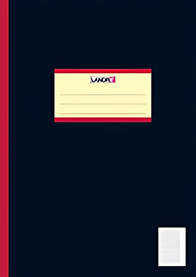 Cahier lycéen LANDRÉ DIN A4, ligné, marge blanche 9cm à droite