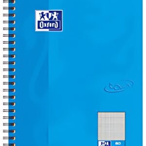 Oxford Cahier Touch, B5, quadrillé, 160 pages, bleu mer