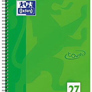 Oxford Cahier Touch, A4+, ligné, 160 pages, vert herbe