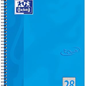 Oxford Cahier Touch, A4+, quadrillé, 160 pages, bleu mer