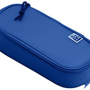 Oxford Trousse, polyester, oval, bleu