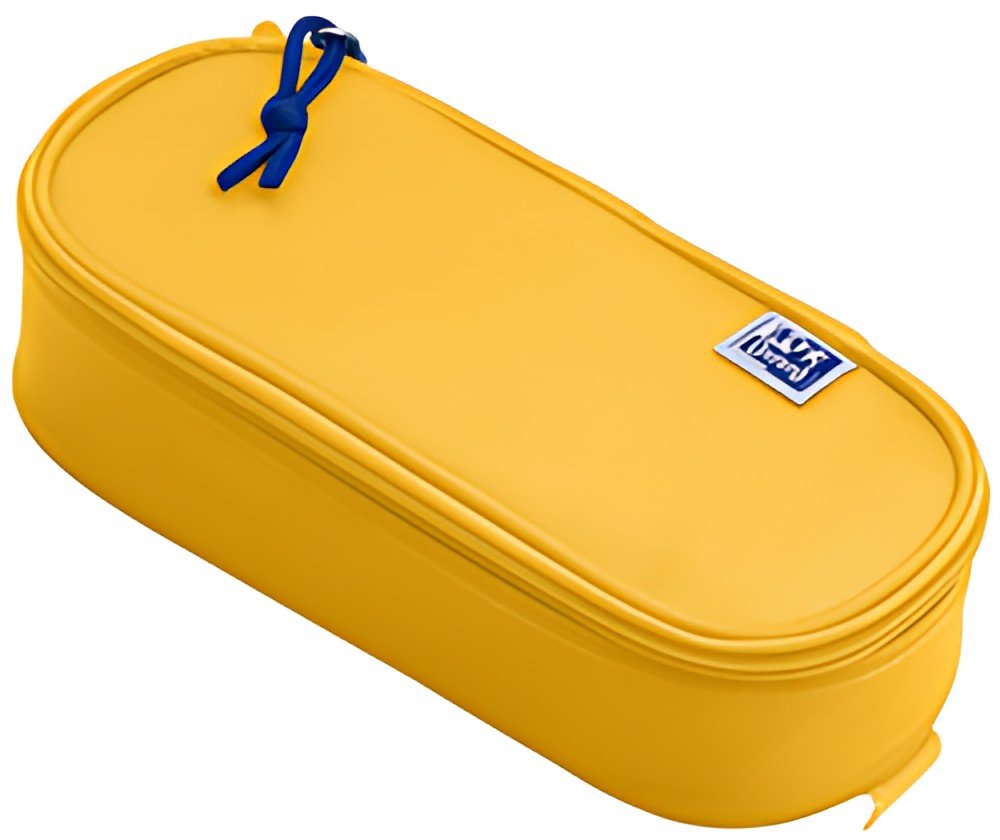 Oxford Trousse, polyester, oval, jaune