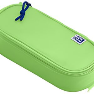 Oxford Trousse, polyester, oval, vert clair