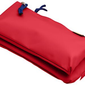 Oxford Trousse à deux compartiments, polyester, rouge