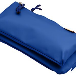 Oxford Trousse à deux compartiments, polyester, bleu