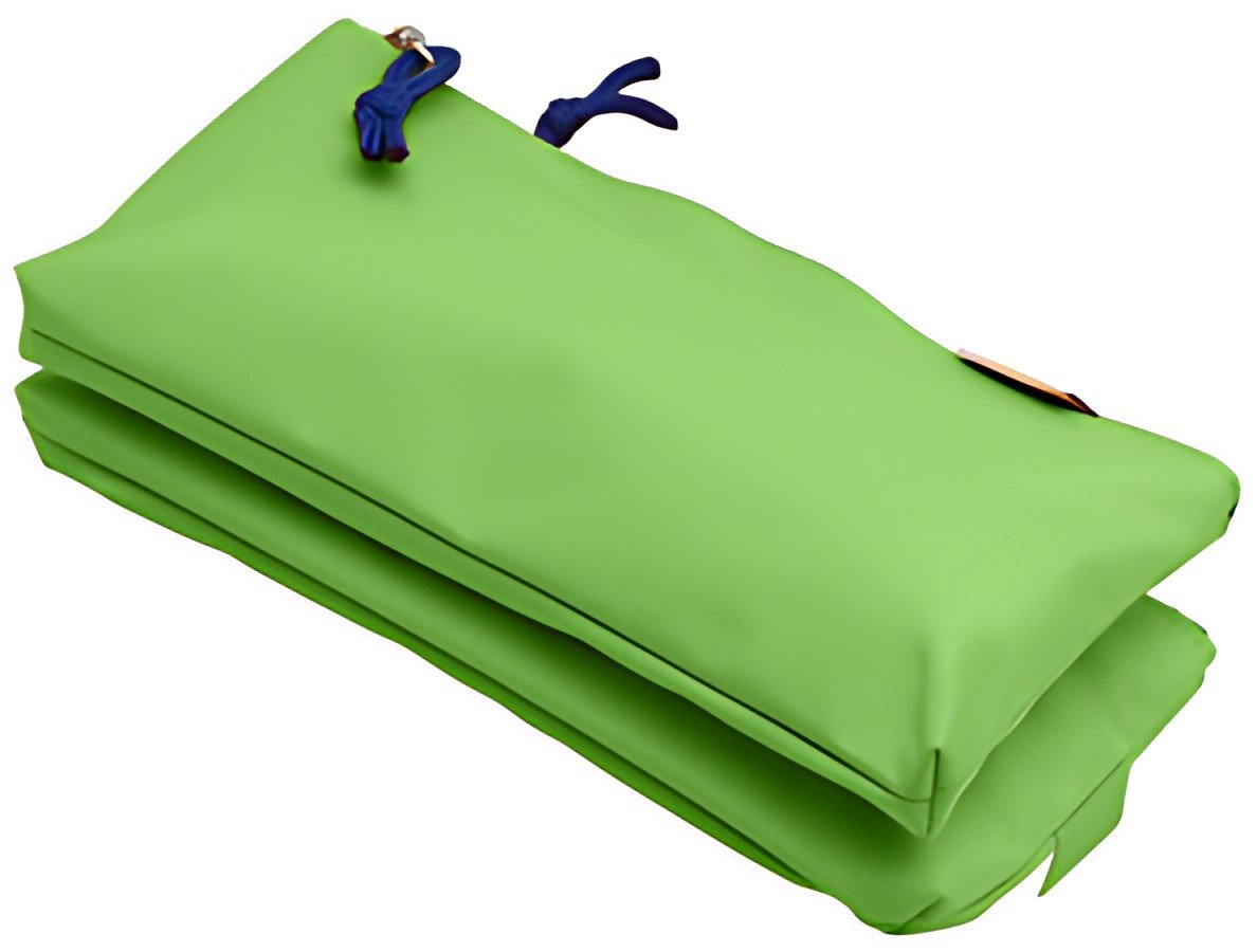Oxford Trousse à deux compartiments, polyester, vert clair