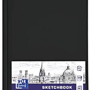 Oxford Cahier de croquis couverture rigide, A6, 96 feuilles