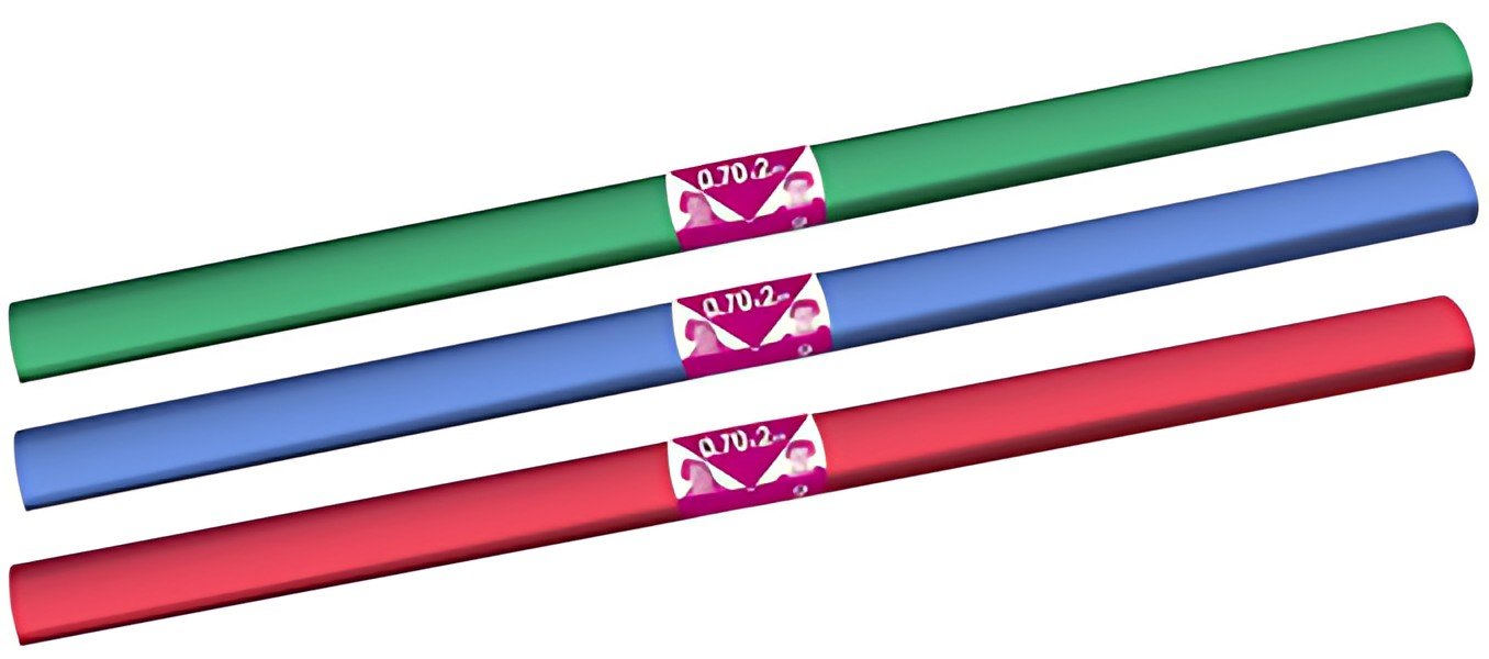 Oxford Film couvre-livres, PP, 700 mm x 2 m, assorti