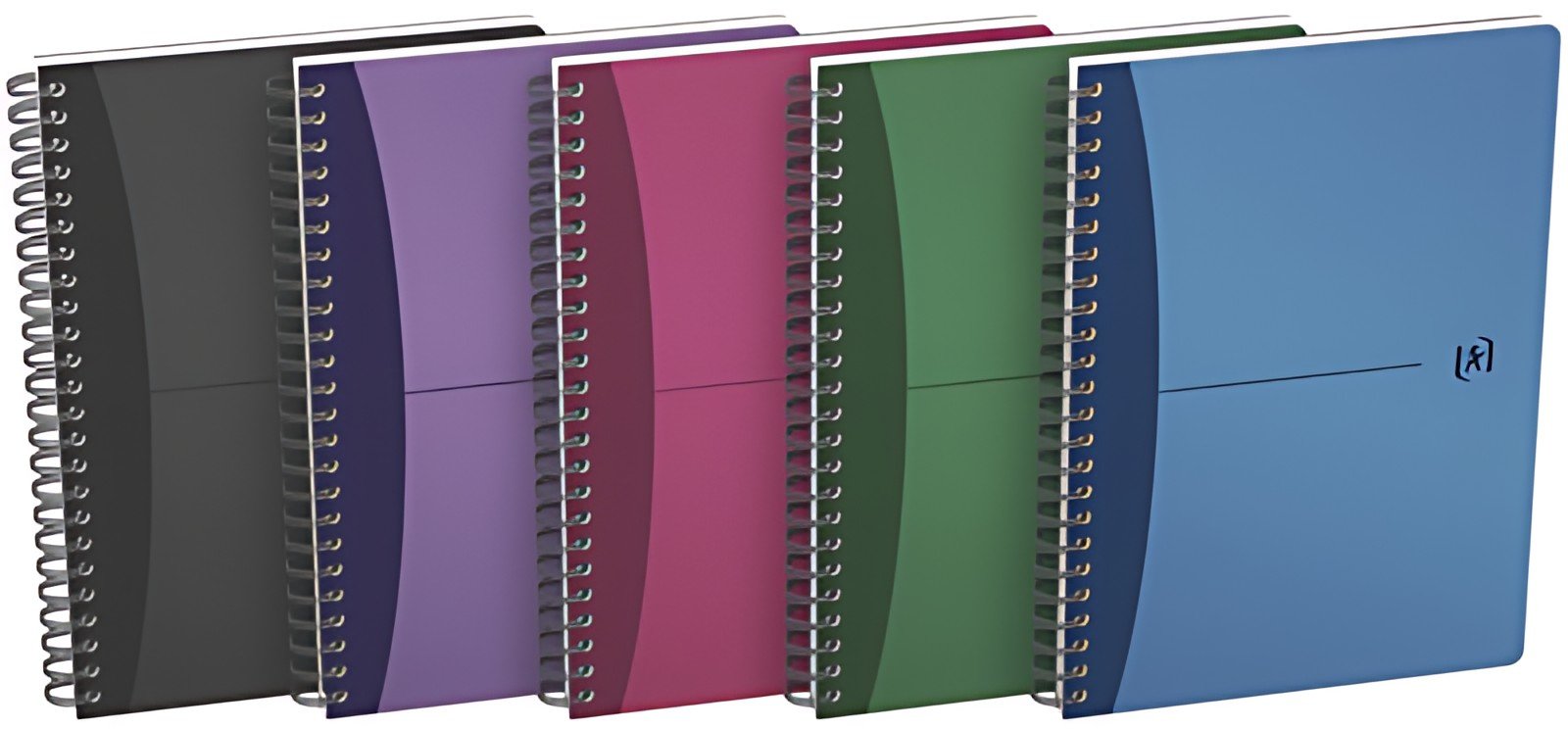 Oxford Cahier à spirale URBAN MIX, A5, ligné, 180 pages