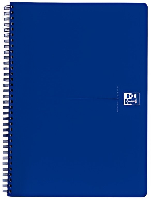 Oxford Cahier à spirale "Original Blue", A4+, quadrillé,bleu