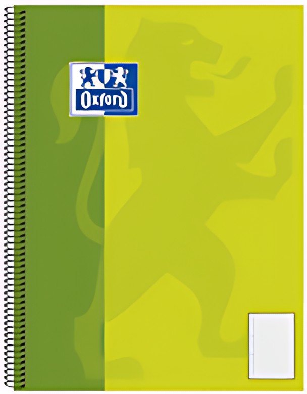 Oxford Cahier spiralé, A5+, ligné, 160 pages