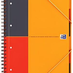Oxford International Cahier "ORGANISERBOOK", A4+, ligné
