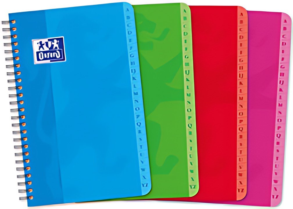 Oxford Carnet répertoire, reliure intégrale, 90 x 140 mm