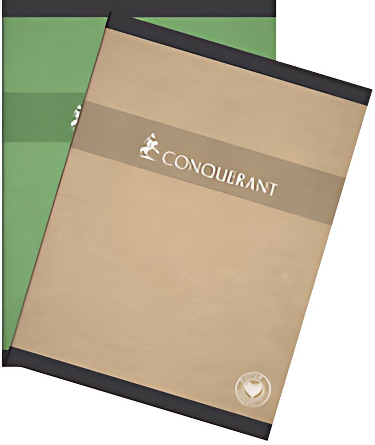CONQUERANT SEPT Cahier "Recyclé", 210 x 297 mm, séyès