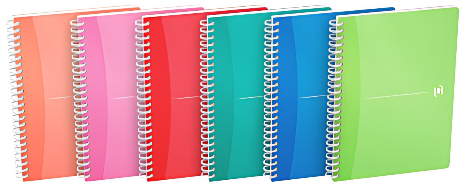 Oxford Cahier à spirale "My Colours", A5, quadrillé