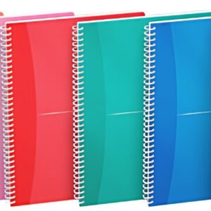 Oxford Cahier à spirale "My Colours", A4, ligné